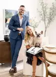 Ashley Sheaffer and Adam Vellequette, principals of KBF Design Gallery